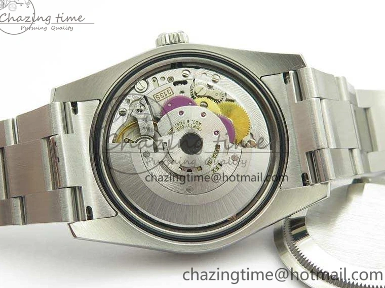 0101 Datejust 116234 36mm DJF 1:1 Best Edition Fluted Bezel Black Com Diam Dial On SS Oyster Bracelet SA Breathable 3523